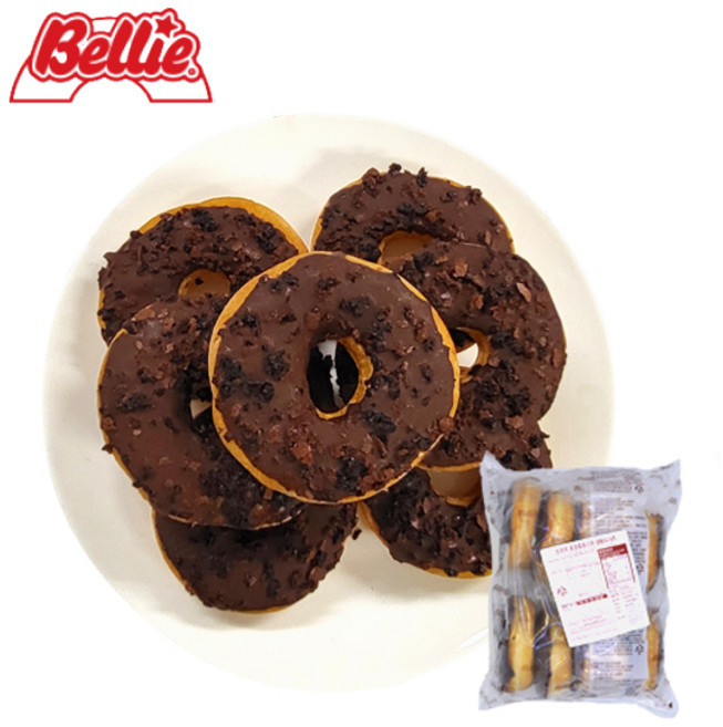 벨리 도너츠 반제 초코 마카롱 도넛, 500g, 1개