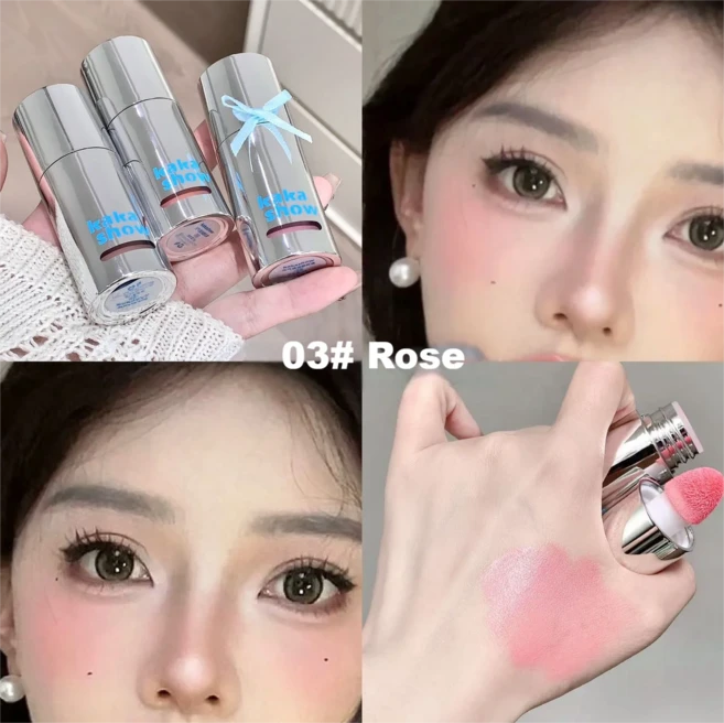 카카쇼 바이탈리티 리퀴드 블러쉬 보습 워터 라이트 롱래스팅 메이크업 쉽게 번짐 없는 리퀴드 루즈, 03 C486-3