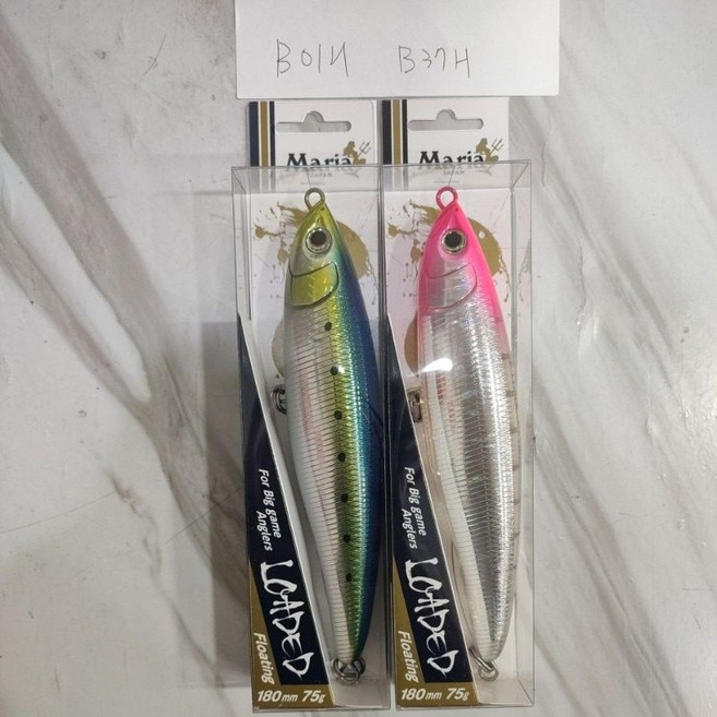 Maria Loaded 鉛筆 F180 F140 #路亞#鉛筆, 1個, 180mm B37H(597-608)