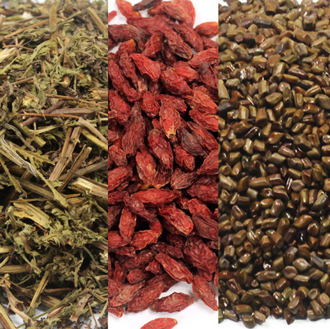 국산 인진쑥 구기자 결명자 차세트, 1개, 1.3kg