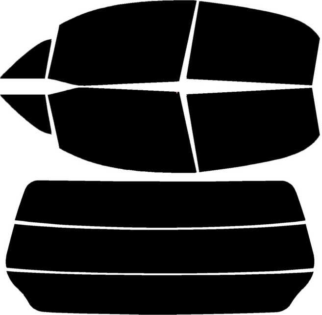 로톰 대우 마티즈 측후면 썬팅필름, 올뉴마티즈 (05-11), RTF-1S 15 (중간), 쉐보레