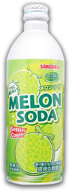 산가리아 멜론소다, 500ml, 1개