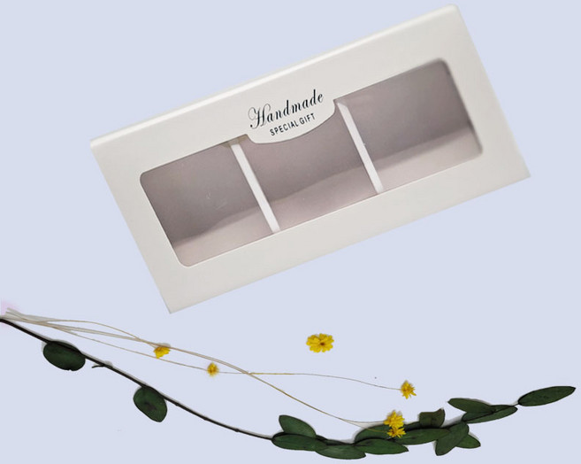 슬라이스 3구 비누박스 스트라이프3구포장상자 10장