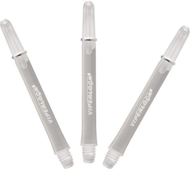 Viper lock Dart 샤프트lock 링 포함, Solid, Clear, Medium (MD), 1개