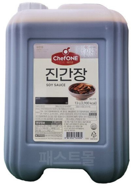 대상 쉐프원 진간장 13L, 1개