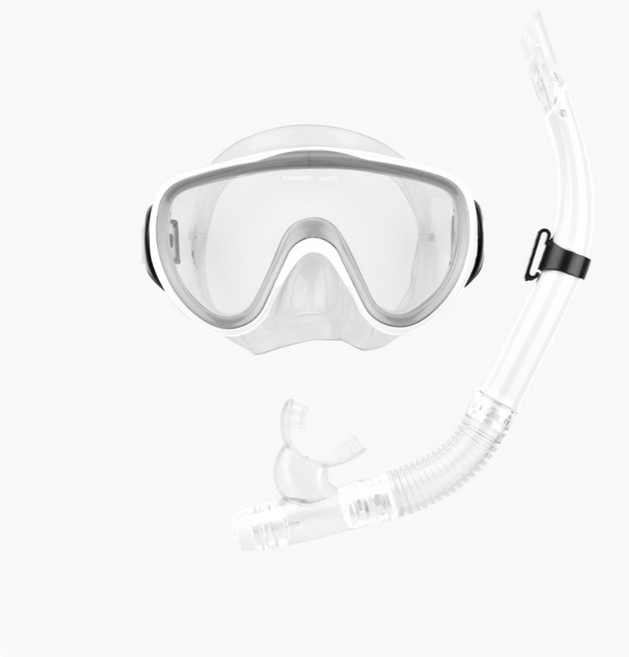 커넥티아 스노클링 세트, 화이트