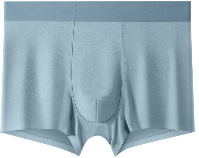 莫代爾棉男用四角內褲 柔軟 高彈性 無痕撞色 貼身內褲 男士內褲