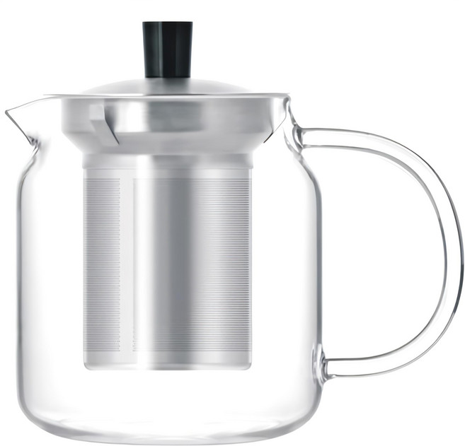 사마도요 내열유리 티포트 S045, 혼합색상, 700ml, 1개