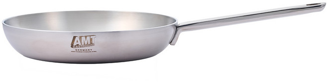 AMT 316Ti 스텐 통5중 인덕션 프로 플랫팬, 24cm, 1개