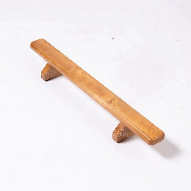 원목 쉐나보드 헬스 푸시업바 거치대 스트레칭 크로스핏 발목, 라이트호두색급강판, 1개, 월넛