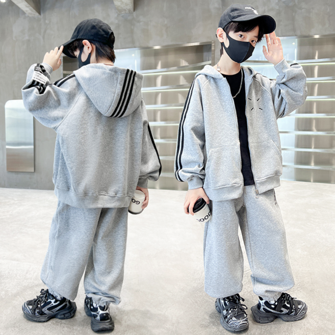 주디앤홀리 주니어 컴포트 스포티 캐주얼 후드집업셋트 초등 남아 트레이닝 간절기 긴팔 긴바지 남아운동복 초등학생 후드 집업 가을 편한 캐주얼 등교룩