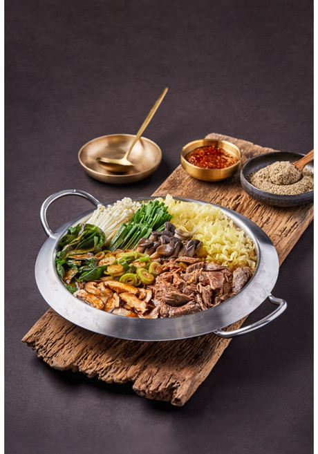 향촌 염소탕 전골(1.5인분) 염소탕 보양식 상황버섯 염소전골 밀키트 캠핑 생생정보 [원산지:상세설명에 표시], 1개, 850g