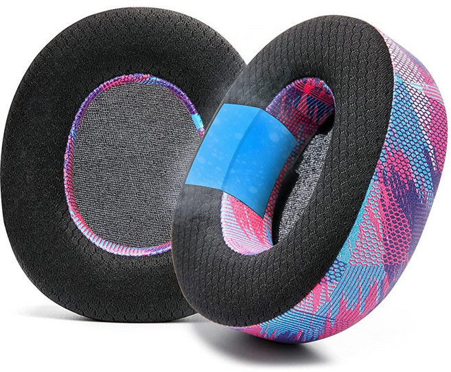 WC Freeze Nova Pro Wireless Arctis Elite용 쿨링 젤 이어패드 다른 모델에는 맞지 않음 Wicked Cushions 매우 두껍고 편안함 | 블랙, 스피드 레이서