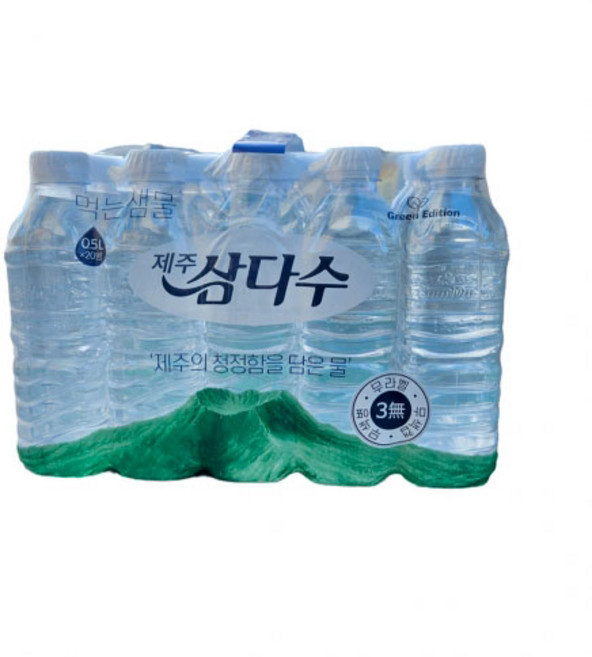 제주 삼다수, 500ml, 20개