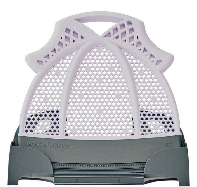 쓰리잘비 미니잘비 고양이털 청소 만능 빗자루, 1개, 퍼플