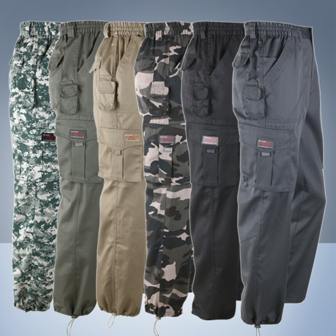 포커스코리안 남자 작업복바지 카고바지 건빵바지 면바지 TX멀티카고팬츠