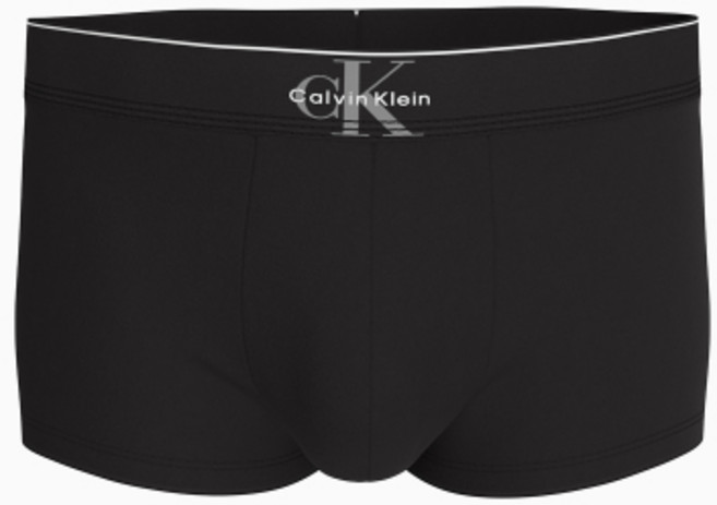 켈빈클라인 Calvin Klein CALVIN KLEIN UNDERWEAR 남성 CK 그래픽 마이크로 로우 라이즈 트렁크_NB4494UB1 417730 NB4494UB1