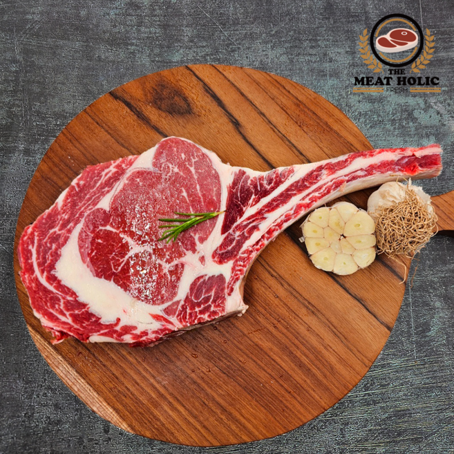 미국산 우대갈비 토마호크 꽃갈비 스테이크 소고기 립아이 캠핑 등심, 1개, 900g ~ 1kg, 우대갈비 반컷팅+롱컷팅