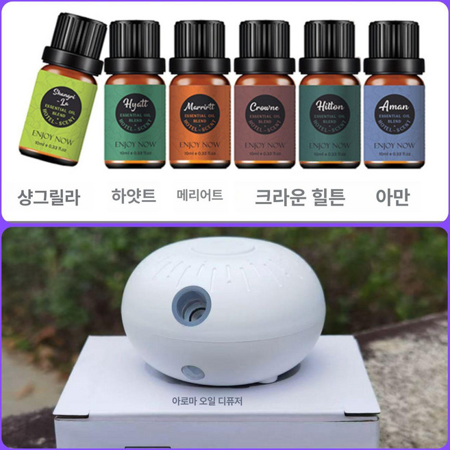 디퓨저 자동 방향제 센서 도테라 버블 향기 화장실 자동분사기 탈취제 디스펜서 실내, 1개, 1L, 로고 없는 에디션+호텔 에센셜 6병