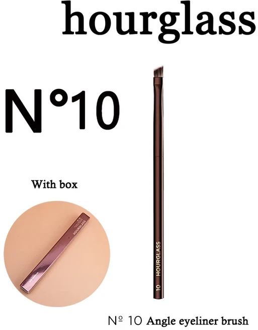 아워글래스 10 앵글 라이너 브러쉬 플랫 아이라이너 브러쉬 아이브로우 파우더 메이크업 브러쉬, 01 010