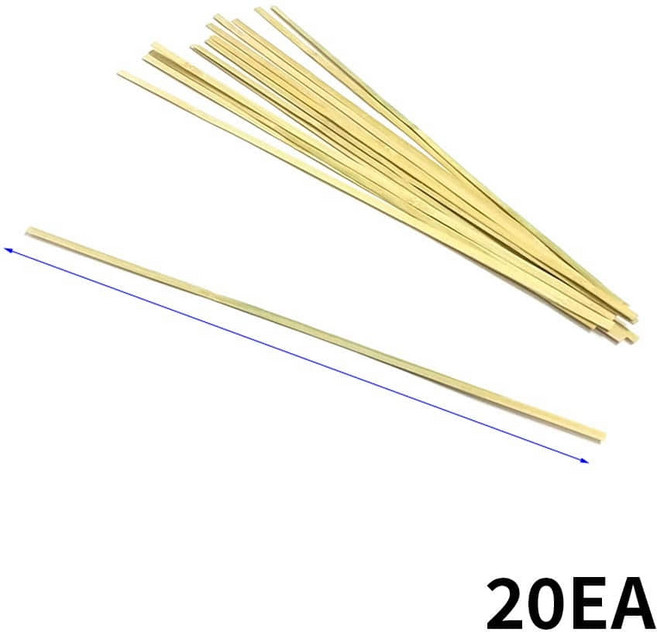 미니 대나무살 35cm 20개입 연만들기 만들기재료