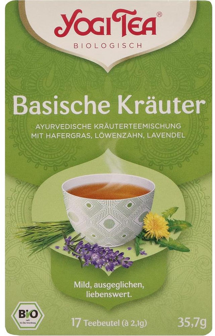 독일 요기티 Yogi Tea Basic Herbs 베이직 허브차 티백, 17개입, 5개