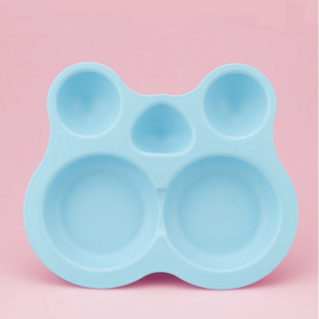 키들즈 사탕수수로 만든 유아 흡착식판, 1개, 핑크