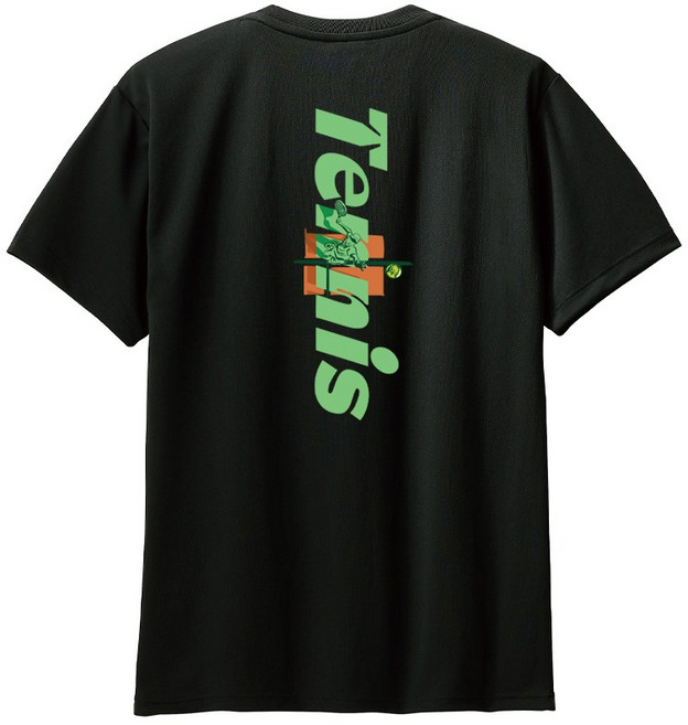 월드페이머스 테니스코트 기능성 오버핏 반팔티 커플티