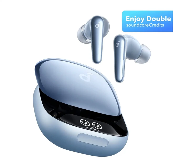 사운드코어 리버티 4 프로 TWS 트루 와이어리스 이어버드 LDAC 고해상도 노이즈 캔슬링 이어폰 무선 블, 02 A3954 Blue