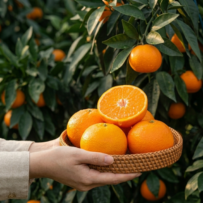 [초록별농장] [18Brix] 제주 수라향 신비향 프리미엄 감귤, 1개, [선물용] 초고당도 수라향 4kg