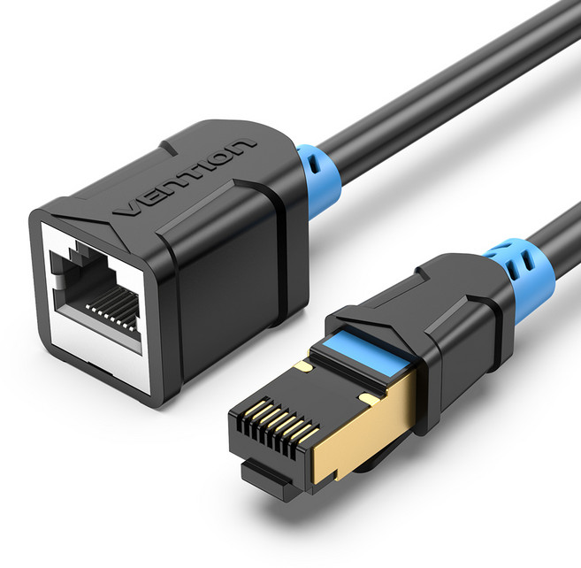 벤션 CAT6 SSTP 기가비트 초고속 랜선 연장케이블 IBL, 0.5m, 1개