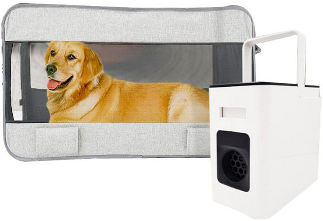 뽀송하개 펫 드라이룸 강아지 고양이 애견 드라이기 반려동물 드라이