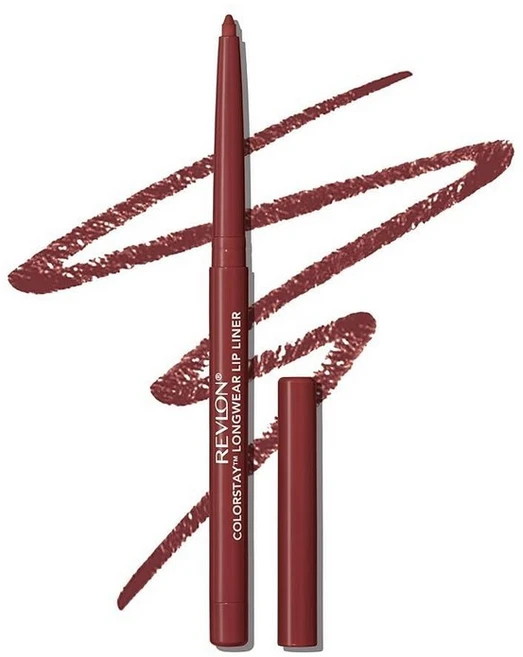 Revlon ColorStay Lipliner with Sharpener 0.01 온스 (28 g), 건포도 640개 - 쿠팡