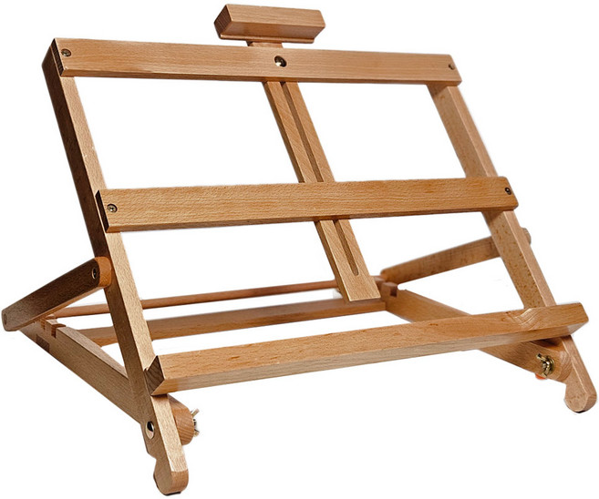 테이블이젤-Light 너도밤나무 원목이젤 학교 학원 수업용 휴대용 나무이젤