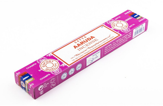 사티아 인센스 스틱 15g x 2개 세트, 17.아루다 X 2p