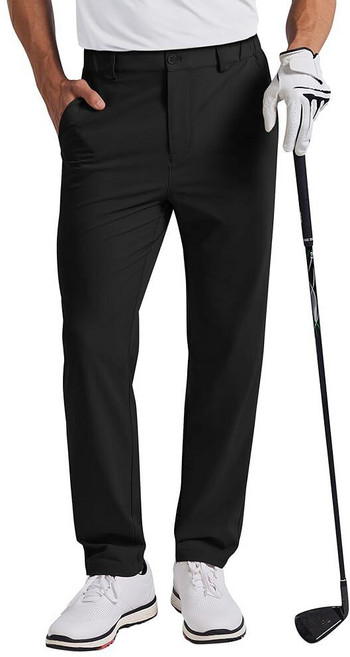 COOFANDY 남성용 골프 바지 76.2cm/81.3cm/86.4cm(30인치)/81.3cm(34인치) 스트레치 작업 드레스 팬츠 가볍고 빠른 건조 편안한 바지 포켓 4개