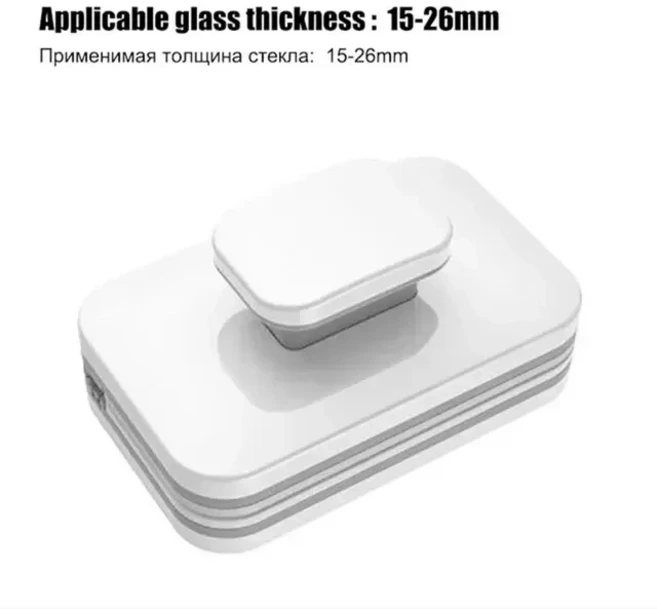 자석 유리창청소기 가정용 업소용 큰 유리창 양면 마그네틱 유리 창 클리너 자동 물 배출 와이퍼 브러시, [03] 15-26mm, 03 15-26mm, 3. 15-26mm