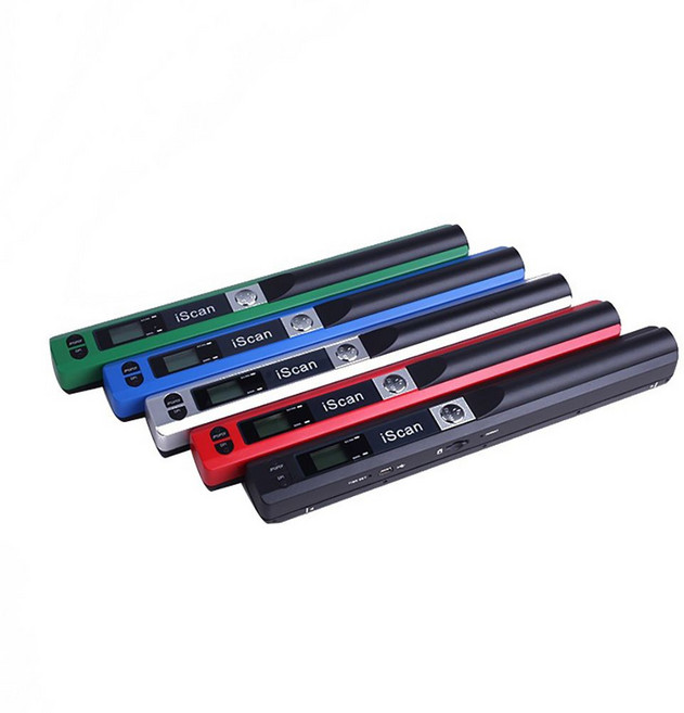 iscan 휴대용 펜 스캐너 미니 컬러 스캔 핸디형, 그린, 16GB