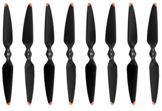 DJI 에어 3 라이트 무게추 소품 교체 프로펠러 블레이드 퀵릴리즈 윙 팬 예비 부품 액세서리 8747F, 5) 4Pairs Orange, 1개