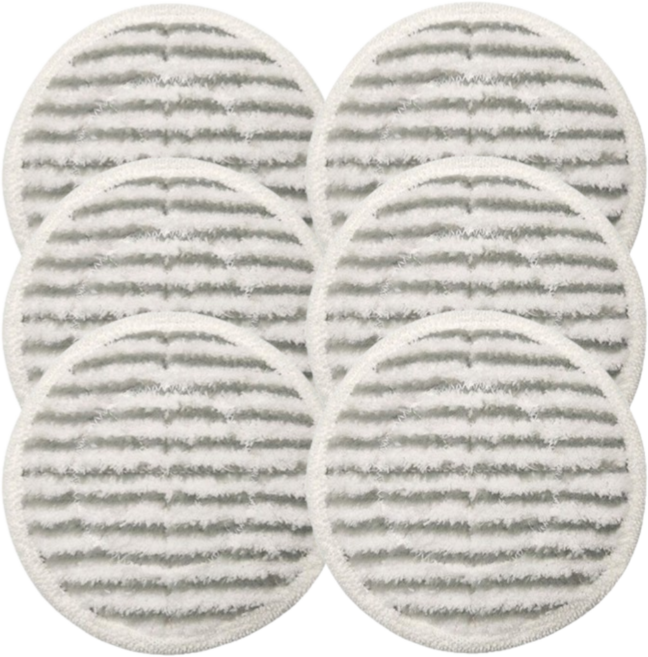 비브랜드 샤크 STEAM&SCRUB 스팀앤스크럽 S8201KR 청소기 리필 호환 물걸레 패드, 6개, S8201KR물걸레