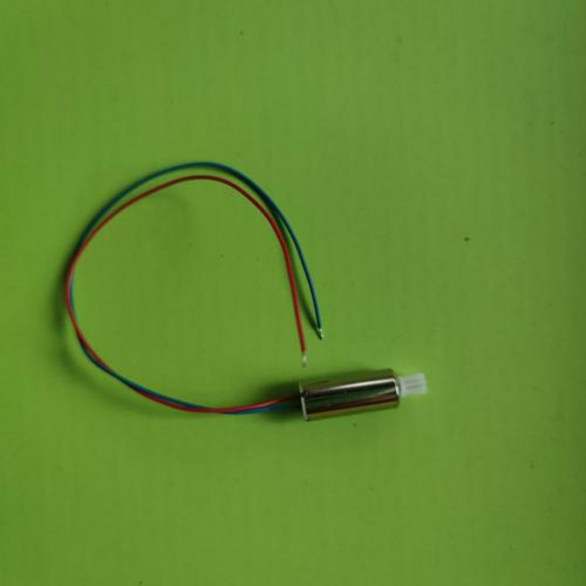 DIY DC 3.7V 716 컵 모터 코어리스 기어 7T 8T 9T 11T RC 모델 헬리콥터 Quadcopter 드론 예비 부품, 1) red blue wire 7T, 1개