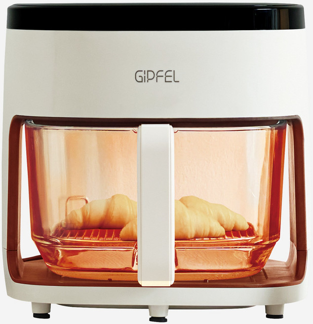 [기펠]글라스 에어프라이어 4.5L, GBA-045I