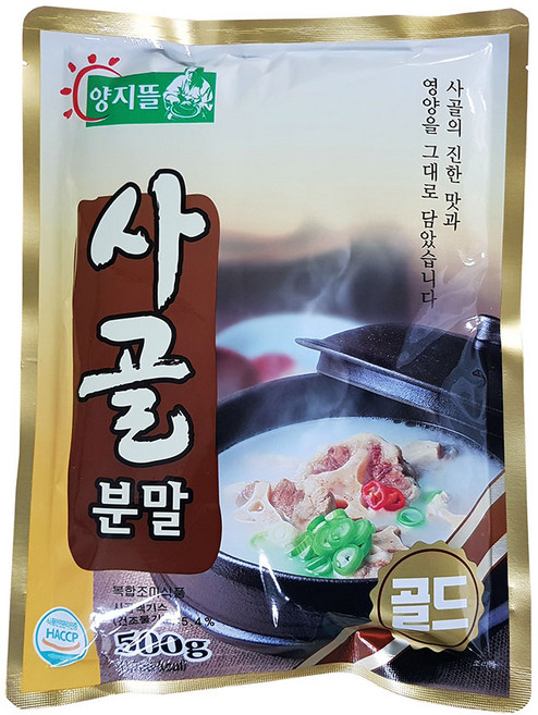 양지뜰 사골 분말 골드, 500g, 1개