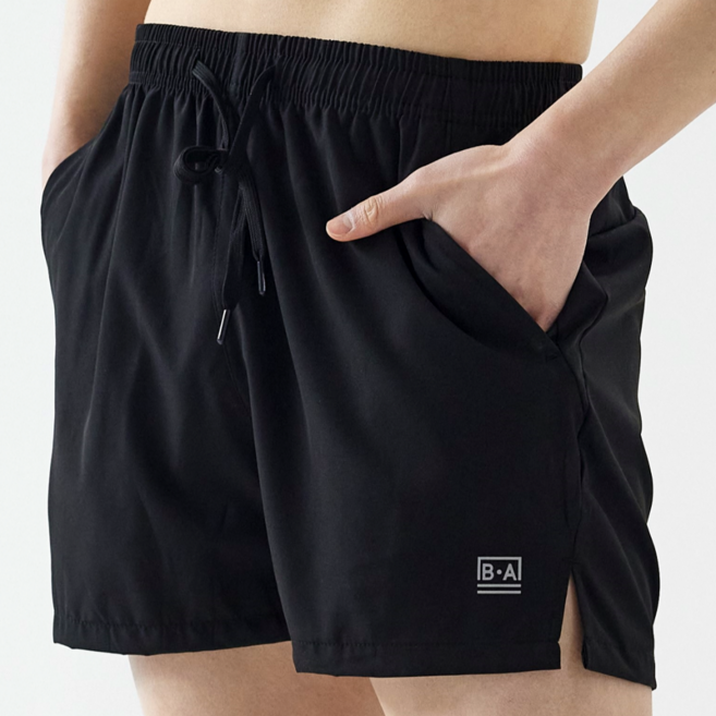 비안 경량 헬스 러닝 쇼츠 반바지 4부