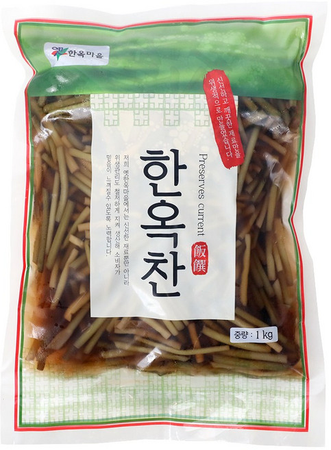 옛한옥마을 간장마늘쫑지 1kg, 1개, 1개