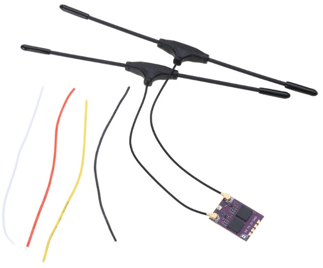 ES900 2단 RX ELRS 다이버시티 리시버 915MHz/868MHz 장거리 쿼드콥터 DIY 부품용 내장 TCXO, 868MHZ