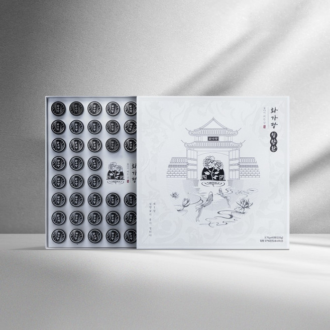 [국내 함량 1등] 화가람 침향 함량 27% 침향단 침향원 침향환 효능 1박스 60환, 1박스(60환), 1개, 225g