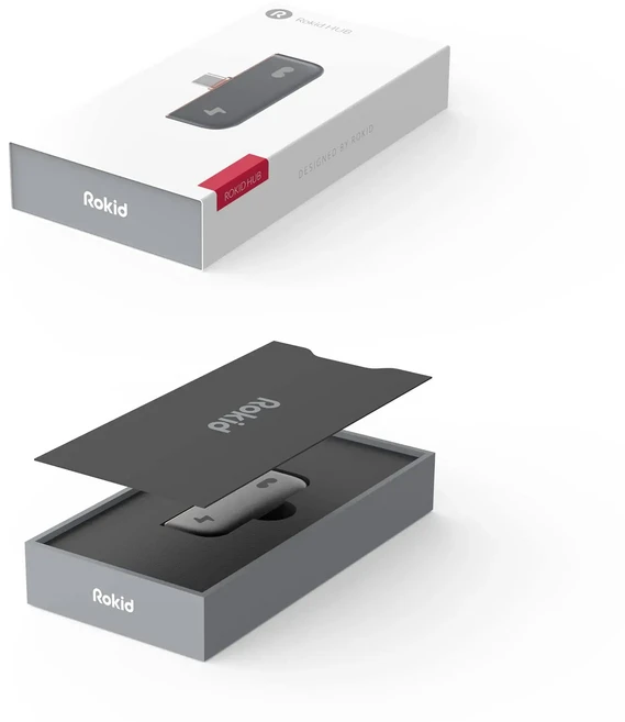 Rokid 허브 충전 컨버터 스위치 Xbox 스마트폰용 AR 안경 액세서리 중 사용, 01 Rokid Mini Hub