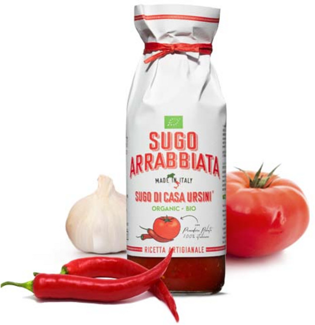 우르시니 아라비아따 유기농 파스타 토마토 소스, 1개, 500g