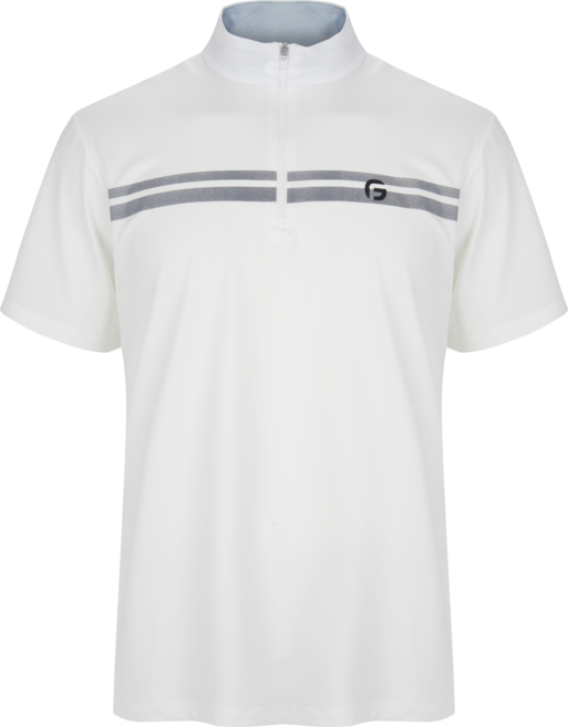 몽크로스 조르지오페리 골프 남성 리미티드 반팔 집업 티셔츠